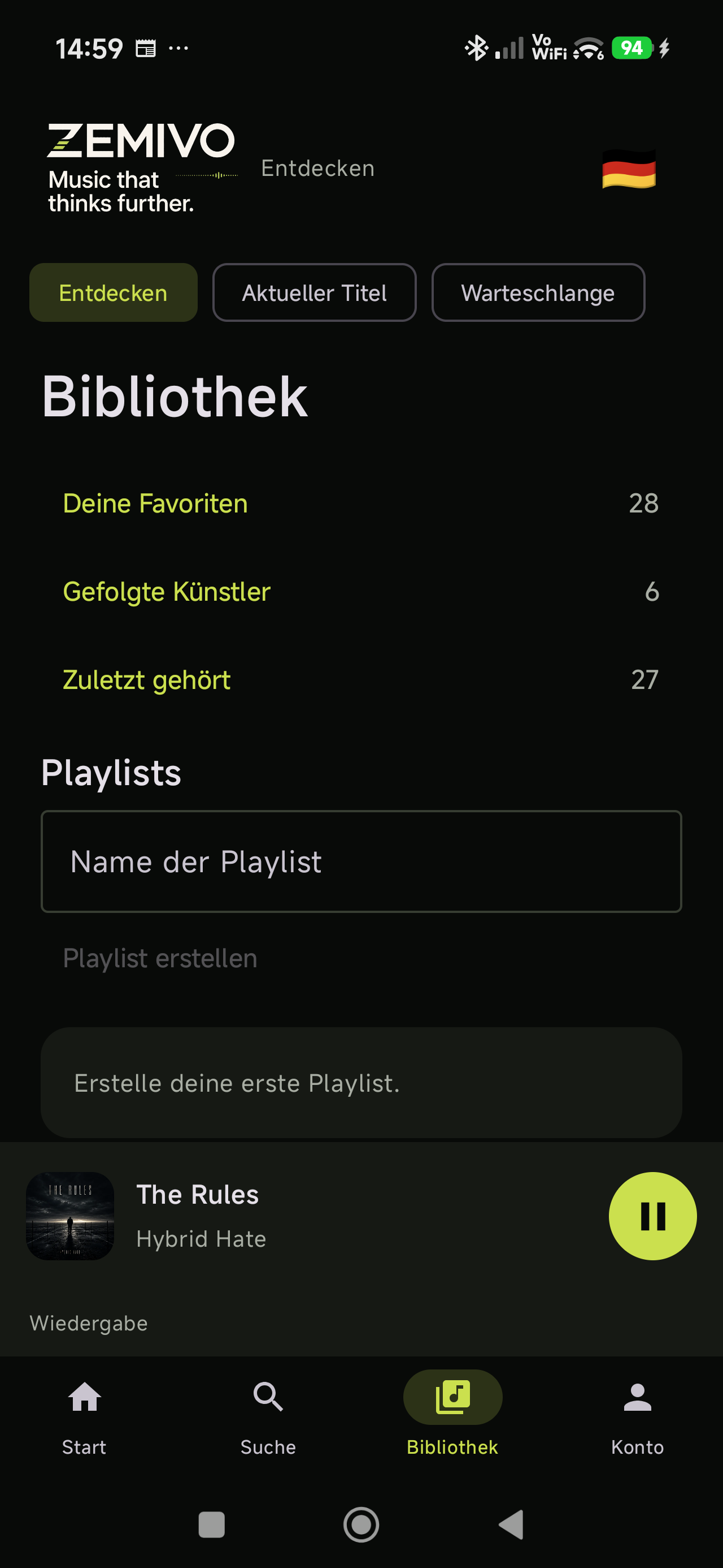 ZEMIVO Android: Library